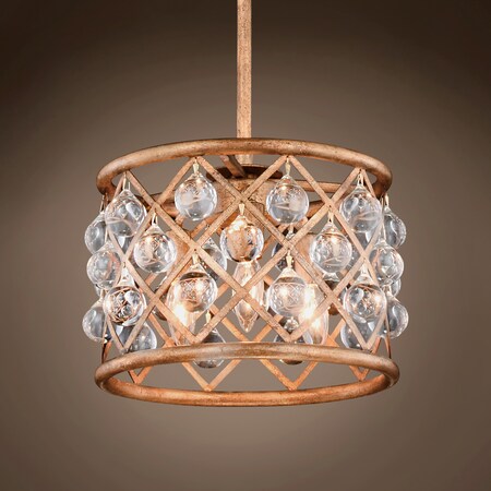 12 Light Round Clear Glass Fringe Crystal Prism Chandelier, Clear Glass 12 Light Round Clear Glass Fringe Crystal Prism Chandelier, Clear Glass
